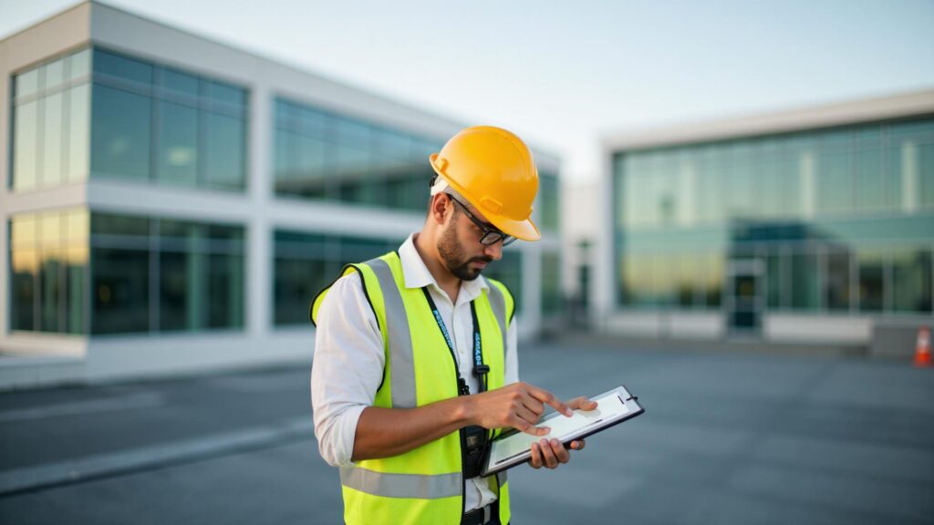 inspección de oficinas